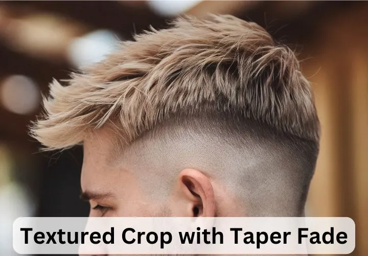 Textured Crop with Taper Fade